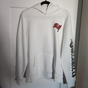 Buccaneers White Hoodie Hollister